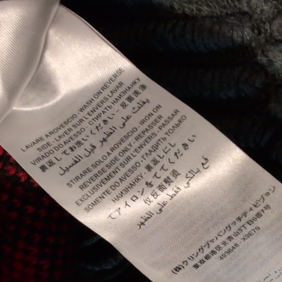 Authentic Gucci Red And Black Bat Cardigan Button Up Size M 🦇 - Picture 9 of 11